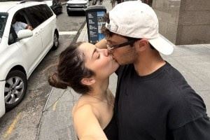 ❤️甜甜的青春恋爱!若奥-内维斯更新与明星女友甜蜜游玩纽约照