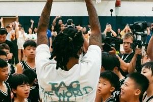 莫兰特致谢中国行:非常感激这一周充满篮球与爱的时光 下次再会