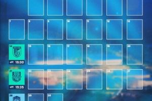 📅深圳新鹏城九月赛程月历发布!