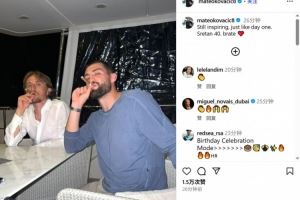 科瓦西奇晒合照为莫德里奇庆生:仍然鼓舞人心,就像第一天一样