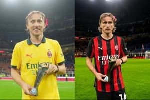  被啃老👴🏻40岁魔笛免签米兰出场9次场均80分钟 1球2助2获MVP