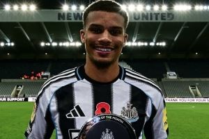 表现稳健!佳夫当选纽卡10月最佳球员