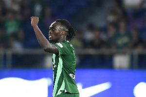  里程碑！浙江队前锋奥乌苏在中国顶级联赛出场100次